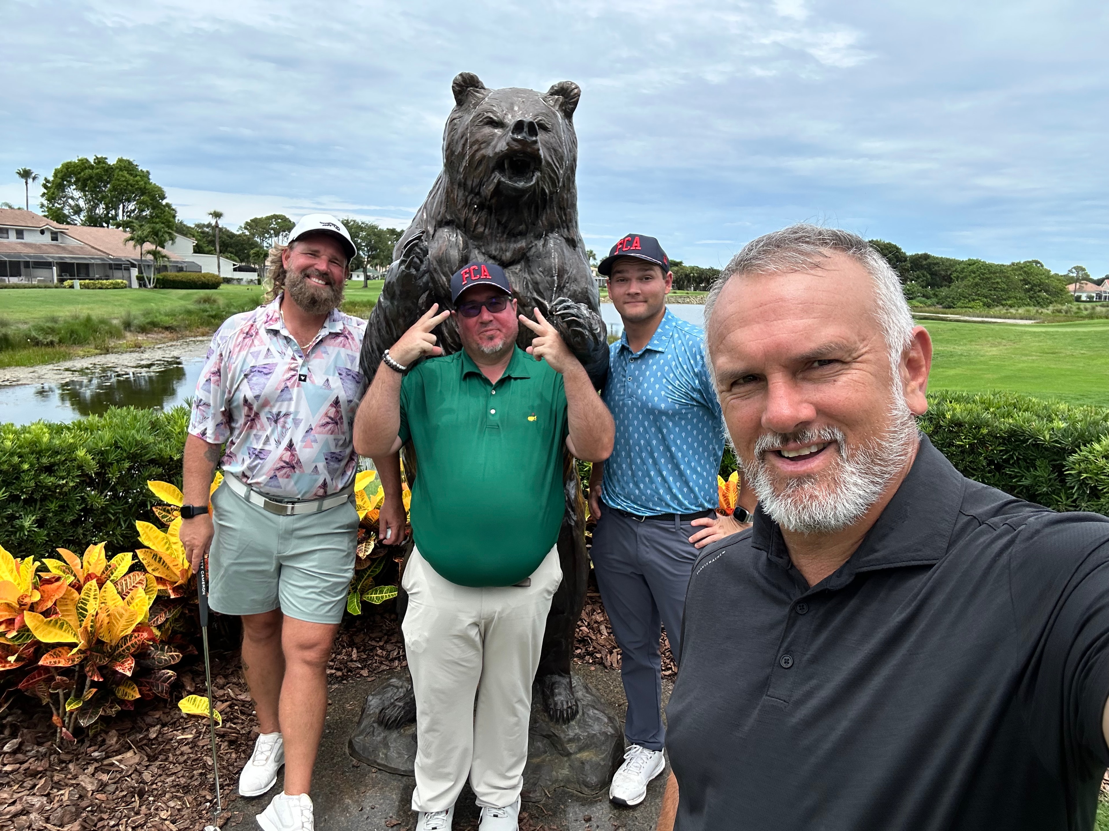 Ministry group at Aileron Golf Club